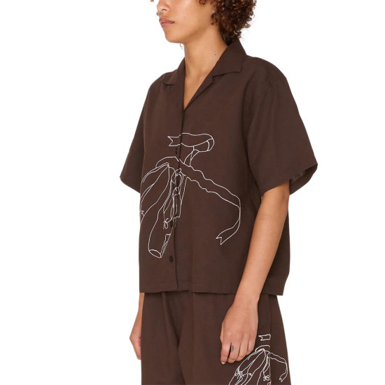 Obey Γυναικείο πουκάμισο Slippers Shirt Obey Γυναικείο πουκάμισο Slippers Shirt